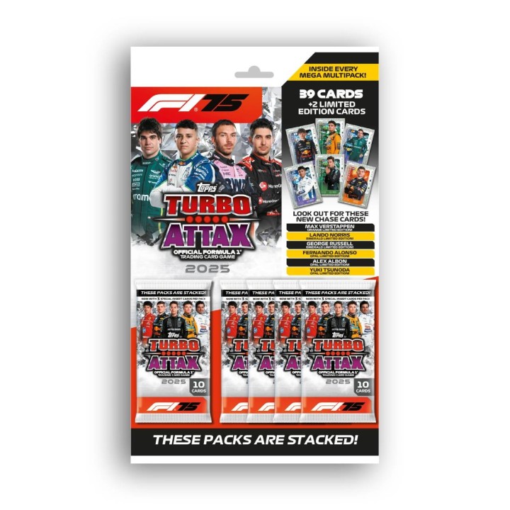 Topps Turbo Attax 2025 - Mega Multipack - EN