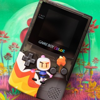 Custom Gameboy Color - Clear Smoke