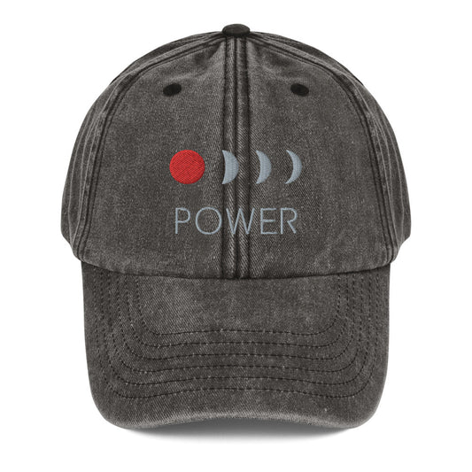 Power Vintage Hat - Visualpixel